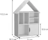 Kinderregal Vicco Estell Weiß 71 x 112.2 cm, Model 54368 Produktbild-Vorschau 3