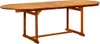 vidaXL Zahradní jídelní stůl (160-240)x100x75 cm Masivní Náhled obrázku produktu 1
