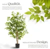 tectake® Künstlicher Ficusbaum Fida verschiedene Größen Produktbild-Vorschau 3