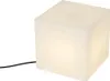 Moderne Außenleuchte Weiß 30 cm Quadratisch IP44 Nura Produktbild-Vorschau 5