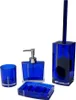 4tlg Set Bad Accessoires WC Bürste Seifenspender Produktbild-Vorschau 1