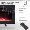 Camino elettrico BALDERIA Agnes 60 - Camino da parete o da Anteprima dell’immagine prodotto 6