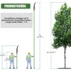 Astsäge Teleskop, Teleskop Astschere, 8M Handsäge Baumsäge, Produktbild-Vorschau 4