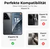 A collage of images showing different Xiaomi phone models and their compatibility with a phone case. Produktbild-Vorschau
