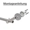 MDEKOR Wandträger 1-läufig Schwarz Matt P Wandhalter mit Produktbild-Vorschau 6