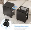 Składane biurko z 3 poziomami, stolik na laptopa z 2 Podgląd zdjęcia produktu 4