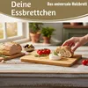 LS-LebenStil 3x Holz Frühstücksbrett Essbrettchen 22x14cm Produktbild-Vorschau 7