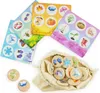 Jahreszeiten-Bingo Lernspiel aus Holz für Kinder ab 3 Produktbild-Vorschau 6