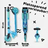 Apollo 125mm klappbarer City Scooter Moonracer - mint Produktbild-Vorschau 4
