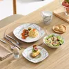 VEWEET Service de table en porcelaine, 60 pièces service Voir les images du produit 3