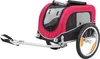 TRIXIE Fahrradanhänger für Hunde - schwarz/rot - 53 × 60 × Produktbild-Vorschau 1