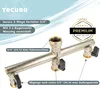 tecuro 3-Wege Verteiler 3/4 Zoll mit 3 x Kugelventil, für Produktbild-Vorschau 2