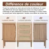 Dressoir, rieten schuifdeuren, verstelbare legplanken, Productafbeelding-voorbeeld 6