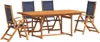 vidaXL 5-tlg. Garten-Essgruppe Massivholz Akazie und Produktbild-Vorschau 1
