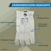 Driving Halbfinger Fingerlose Autofahrer-Handschuhe Produktbild-Vorschau 4