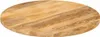 vidaXL Tischplatte Ø 90x2,5 cm Rund Massivholz Mango Produktbild-Vorschau 1
