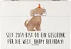 Mr. & Mrs. Panda Kiste 2014 Geburtstag Geschenk 22 x 15 cm Produktbild-Vorschau 1