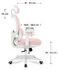 MARK ADLER Junior 6.3 Pink | Verstellbarer Drehstuhl für Produktbild-Vorschau 7