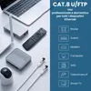 Extralink Cat.8 U/FTP 0,5 m 40 Gb/s Cavo LAN piatto RJ45, Anteprima dell’immagine prodotto 3