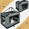 Faltbare Hundebox Transporttasche Transportbox Auto Katze Produktbild-Vorschau 2