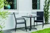 Chaise en rotin MADRID anthracite Voir les images du produit 5