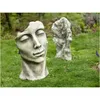 Büste Mann mittel aus Kunststein Neu Lizenzfigur Skulptur Produktbild-Vorschau 5