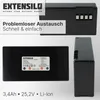 EXTENSILO Akku kompatibel mit Wiper Chiiky XE, XH Produktbild-Vorschau 5