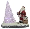 Décoration de Noël LED, Père Noël avec arbre de Noël Voir les images du produit 2