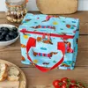 Isolierte Snacktasche Sausage Dog blau Kühltasche Produktbild-Vorschau 2