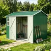 Geräteschuppen Gerätehaus Metall Gartenhaus Satteldach Produktbild-Vorschau 10