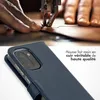 Étui en cuir véritable Selencia pour OnePlus 15R - Bleu Voir les images du produit 2