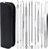 Mitesserentferner Komedonenquetscher Set -10PCS Blackhead Produktbild-Vorschau 1