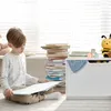 Skrzynia do przechowywania Relaxdays z pokrywą, duża Podgląd zdjęcia produktu 3