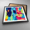 Gerahmtes Poster - Schwarzer Rahmen - Abstraktion Design Produktbild-Vorschau 3