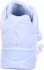 The back view of a white sneaker. Voir les images du produit