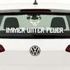Frei.Wild - Immer unter Feuer - Heckscheibenaufkleber weiß, Produktbild-Vorschau 2