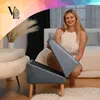VELORA H&L Hunderampe Dunkelgrau - 2in1 Hundetreppe & Produktbild-Vorschau 4