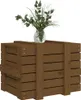 vidaXL Truhlica Honey Brown 58x40,5x42 cm Borovicový masív Náhľad obrázku produktu 4