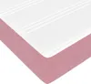 Boxspringbett mit Matratze Rosa 80 x 220 cm Stoff Produktbild-Vorschau 9