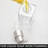 mDesign Seifenspender Pumpseifenspender eckig Glas 414 ml Produktbild-Vorschau 6