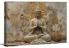 Obraz na plátně Buddha 120x80 cm - meditace a klid Náhled obrázku produktu 1