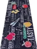 50x150 cm Behúň Cook & Clean 105730 Black Multicolored Náhľad obrázku produktu 3