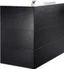 Ontvangstbalie, receptiebalie, zwarte balie, 140 cm Productafbeelding-voorbeeld 9