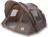 vidaXL Rybársky stan 2 osoby Brown Waterproof Náhľad obrázku produktu 1