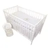 13 Teiliges Babybett Kinderbett und Bettwäsche komplett Set Produktbild-Vorschau 3