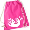 Huuraa Turnbeutel Faultier Silhouette 12 Liter Fuchsia Produktbild-Vorschau 1