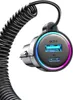 Joyroom Auto-Schnellladegerät 3 in 1 mit USB-Typ-C-Kabel Produktbild-Vorschau 24