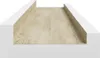 vidaXL Nástenné police 4 ks Biela a dub sonoma 60x9x3 cm Náhľad obrázku produktu 7