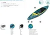 Bestway Hydro Force Arrow Elite X1 Touring Kajak Set 365 cm Produktbild-Vorschau 12