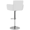 vidaXL Barhocker 2 Stk. Weiß Kunstleder -  Barhocker Produktbild-Vorschau 7